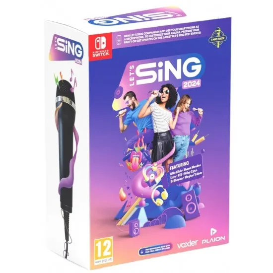 Lets Sing 2024 + Mic (Switch)