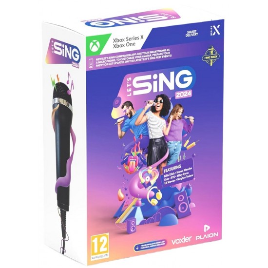 Lets Sing 2024 + Mic (Xbox)