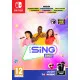 Nintendo Switch game case for Let's Sing 2027 2 Mic Bundle featuring pop star avatars and included twin microphones