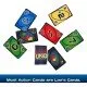 Liar's UNO card game box art showing cards face down and players with sneaky expressions