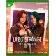 Life is Strange Reunion Xbox box art featuring Max and Chloe standing before Caledon University