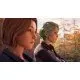 Life is Strange Reunion Xbox box art featuring Max and Chloe standing before Caledon University