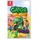 Lil Gator Game Nintendo Switch box art showing Lil Gator gliding over a colorful island playground