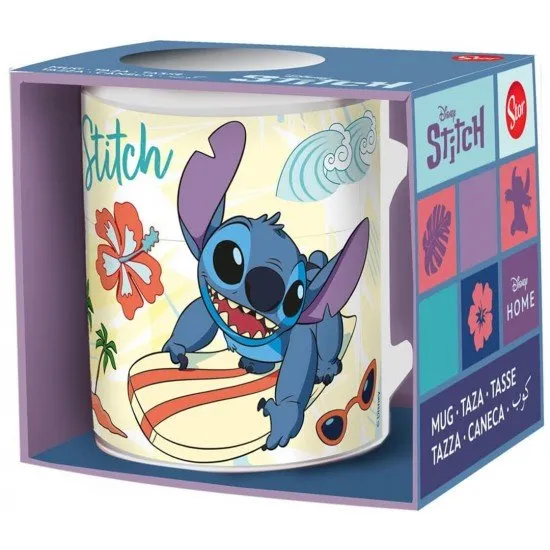 Lilo & Stitch Mug Stitch Surfing