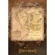 Lord of the Rings Middle-Earth 1000 piece jigsaw puzzle box by Schmidt featuring franchise map artwork