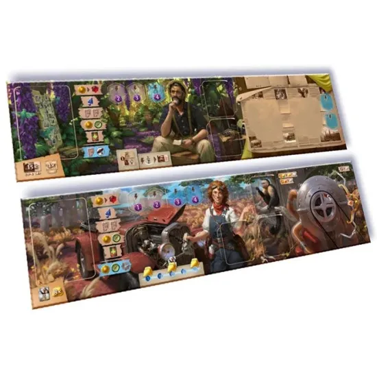 Lost Ruins of Arnak The Missing Expedition expansion box featuring Professor Kutil mystery and jungle exploration campaign artwork
