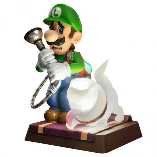 Luigis Mansion PVC Statue - Luigi & Polterpup (Collectors Edition)