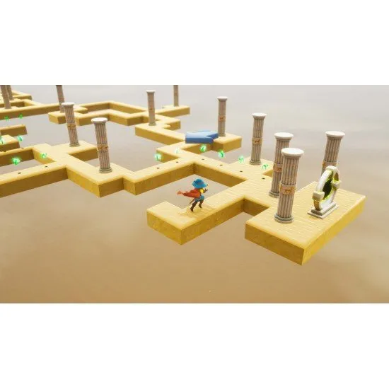 Lumo 2 Switch The box art for the game Lumo 2 on Nintendo Switch, showing a character with a staff in a colorful, isometric puzzle room.