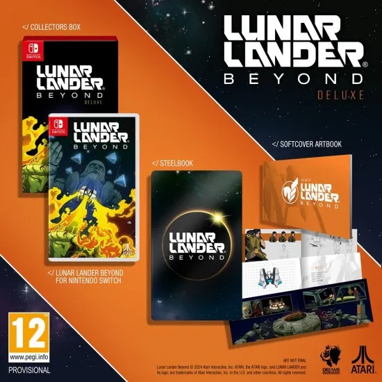 Lunar Lander Beyond - Deluxe Edition (Switch)