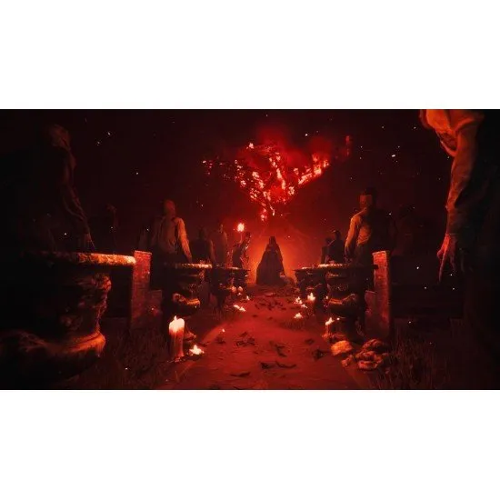 Maid of Sker PS5 game cover featuring a haunting, hooded figure and gothic hotel setting