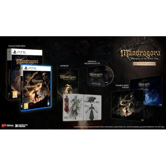 Mandragora: Whispers of the Witch Tree - Collector's Edition (PS5) Mandragora: Whispers of the Witch Tree - Collector's Edition (PS5)