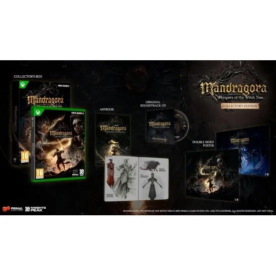 Mandragora: Whispers of the Witch Tree - Collector's Edition (Xbox Series X) Mandragora: Whispers of the Witch Tree - Collector's Edition (Xbox Series X)