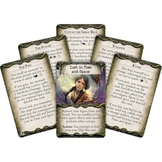 Four investigators standing on the deck of a foggy ocean liner with a large tentacles rising from the water