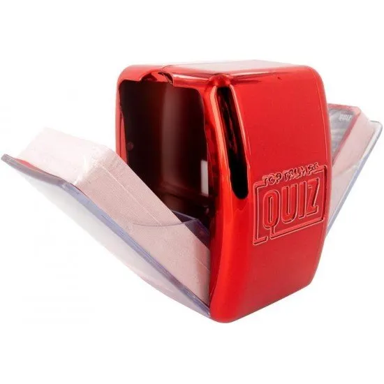 Top Trumps Quiz Marvel Cinematic Universe cards showing various MCU characters and question sets