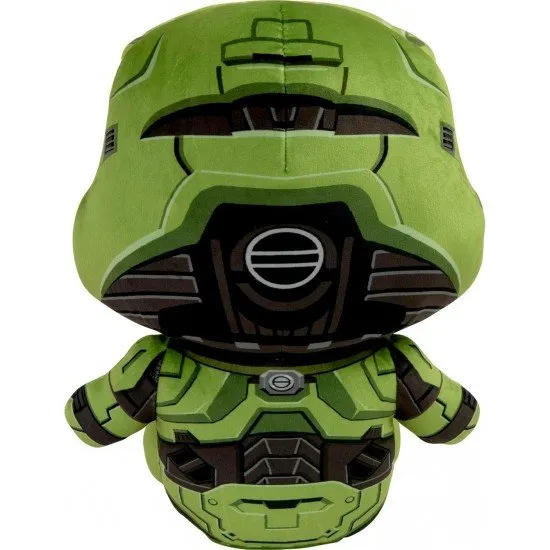 An official Halo Master Chief plush toy from the Club Mocchi Mocchi collection, standing 15 inches tall with a unique squishy texture.