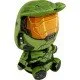An official Halo Master Chief plush toy from the Club Mocchi Mocchi collection, standing 15 inches tall with a unique squishy texture.