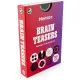 Mensa Brain Teasers challenge card game with 50 double-sided logic, visual and number puzzle cards