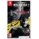 Nintendo Switch retail box for MGS Master Collection Vol 2 with Day One Edition banner