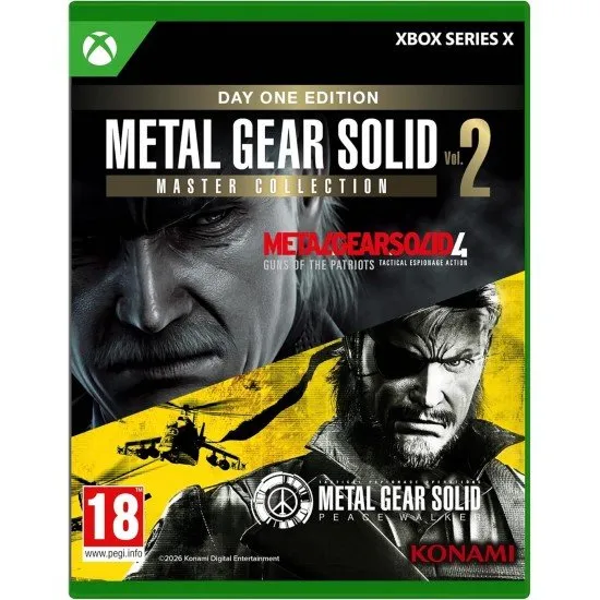 Xbox Series X retail box for Metal Gear Solid Master Collection Vol 2 Day One Edition