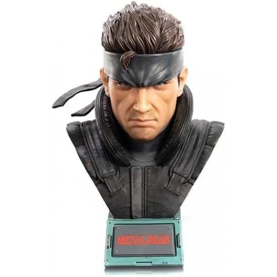 Metal Gear Solid Resin Statue - Solid Snake Grand-Scale Bust