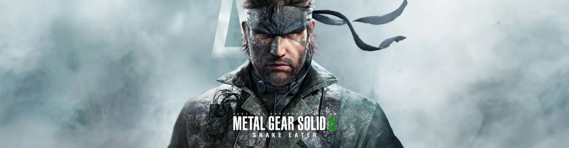 Metal Gear Solid Delta Snake Eater official game banner - buy stealth action adventure
