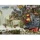 Marco Rossi piloting the iconic Metal Slug tank and blasting through enemy fortifications