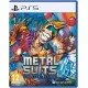 Metal Suits Counter Attack PS5 box art showing Kevin in a combat suit with space background