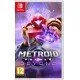 The box art for Metroid Prime 4: Beyond on Nintendo Switch, featuring Samus Aran in her Power Suit and a mysterious, alien planet in the background.
