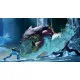 Nintendo Switch 2 game case for Metroid Ravenous showing Samus Aran using her Metroid powers against a Space Ninja assassin