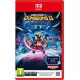 A Nintendo Switch 2 game case featuring a squad of four blocky heroes clad in glowing diamond and netherite armour clashing with an army of brand new shadow mobs inside a glowing portal chamber