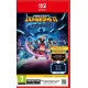 A Nintendo Switch 2 game case featuring a squad of four blocky heroes clad in glowing diamond and netherite armour clashing with an army of brand new shadow mobs inside a glowing portal chamber