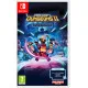 Nintendo Switch game case for Minecraft Dungeons II Deluxe Edition displaying heroes fighting mobs with legendary gear