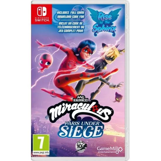 Miraculous: Paris Under Siege & Rise of the Sphinx (Switch) Miraculous: Paris Under Siege & Rise of the Sphinx (Switch)