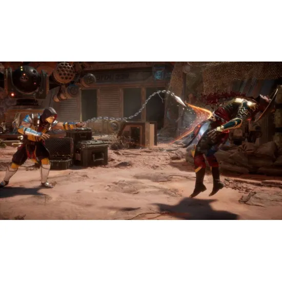 Mortal Kombat 11 Code in Box for Nintendo Switch featuring the full game as a digital download
