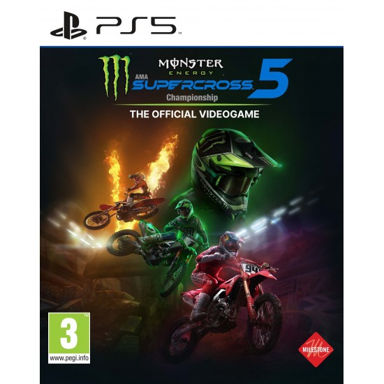 Monster Energy Supercross 5 (PS5)