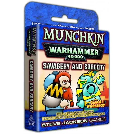 Munchkin Warhammer 40,000 Savagery And Sorcery