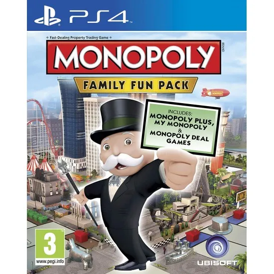 Monopoly Family Fun Pack (PS4)