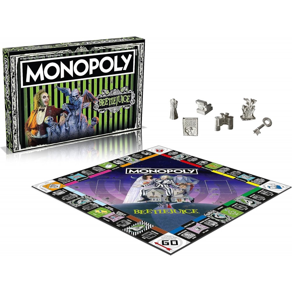 BeetleJuice Monopoly Board Game