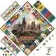 The box art for Monopoly - Harry Potter Edition, showing a game board with Hogwarts Castle in the center and golden tokens in the foreground.