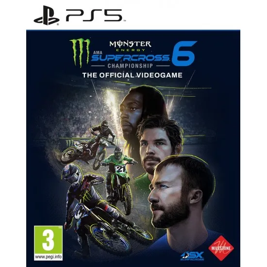 Monster Energy Supercross 6: The Official Videogame (PS5)