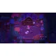 A Nintendo Switch 2 game case showcasing a cute anime style vampire character tending to a glowing purple pumpkin patch outside a haunted Victorian cottage under a starry night sky