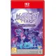A Nintendo Switch 2 game case showcasing a cute anime style vampire character tending to a glowing purple pumpkin patch outside a haunted Victorian cottage under a starry night sky