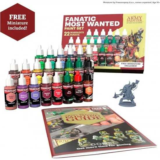 The Army Painter - Warpaints Fanatic Most Wanted Set The Army Painter - Warpaints Fanatic Most Wanted Set