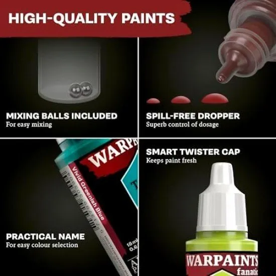 The Army Painter - Warpaints Fanatic Most Wanted Set The Army Painter - Warpaints Fanatic Most Wanted Set