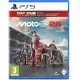 MotoGP 26 Day One Edition PS5 cover showing riders leaning into a turn on a sunlit track