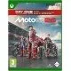 MotoGP 26 Day One Edition Xbox Series X case featuring official 2026 season bikes