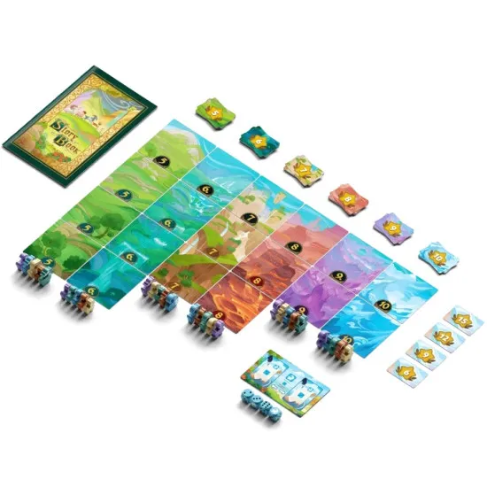 Mountain Goats: Legacy dice-rolling board game with evolving challenges