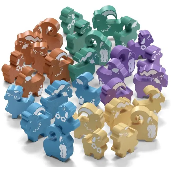 Mountain Goats: Legacy dice-rolling board game with evolving challenges
