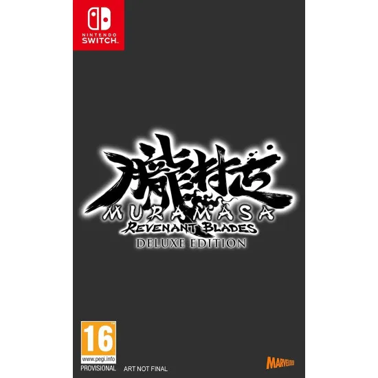 Nintendo Switch game case and collectible art book for Muramasa Revenant Blades Deluxe Edition
