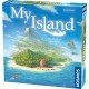 My Island legacy board game showing hexagonal island tiles and evolving gameplay across 24 sessions